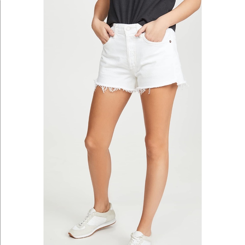 Agolde Parker Vintage Cutoff in Tissue | size 29